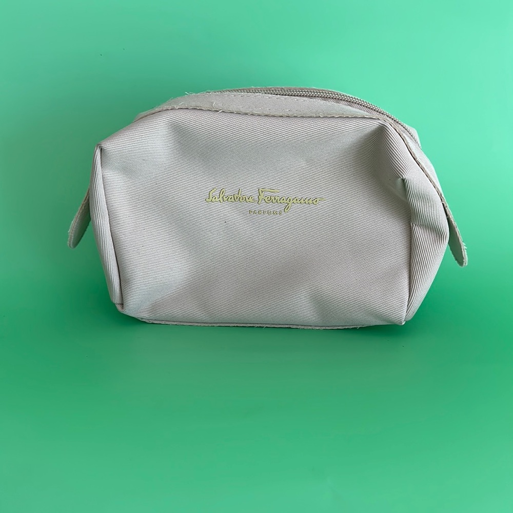 Salvatore ferragamo cosmetic bag